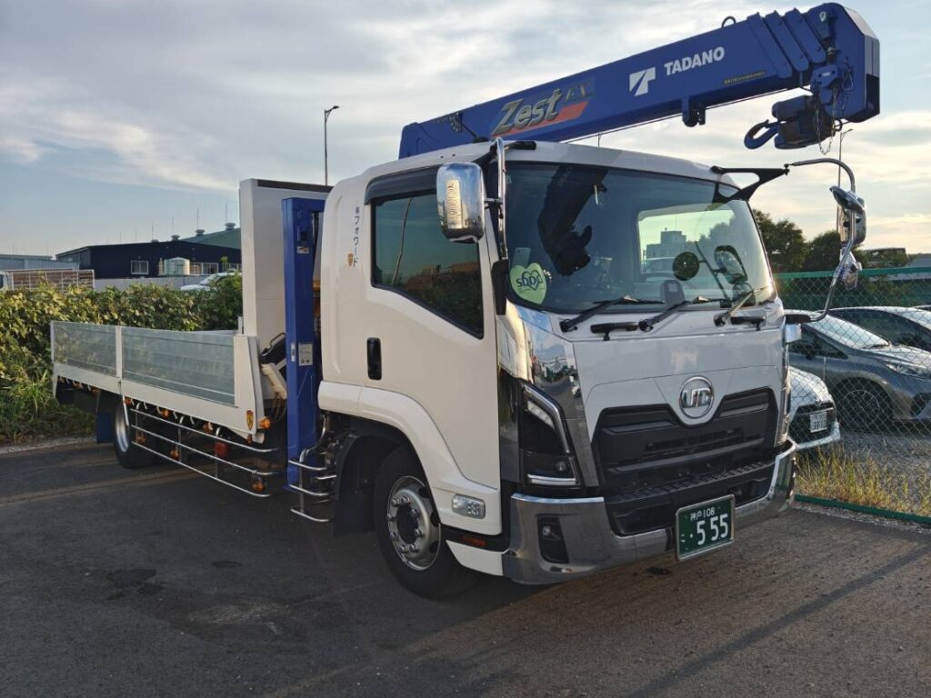 7tユニック・セルフ車（あおり付） – 株式会社フォワード